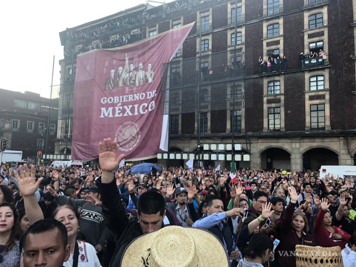 $!Así se vive el AMLOFest desde el Zócalo capitalino