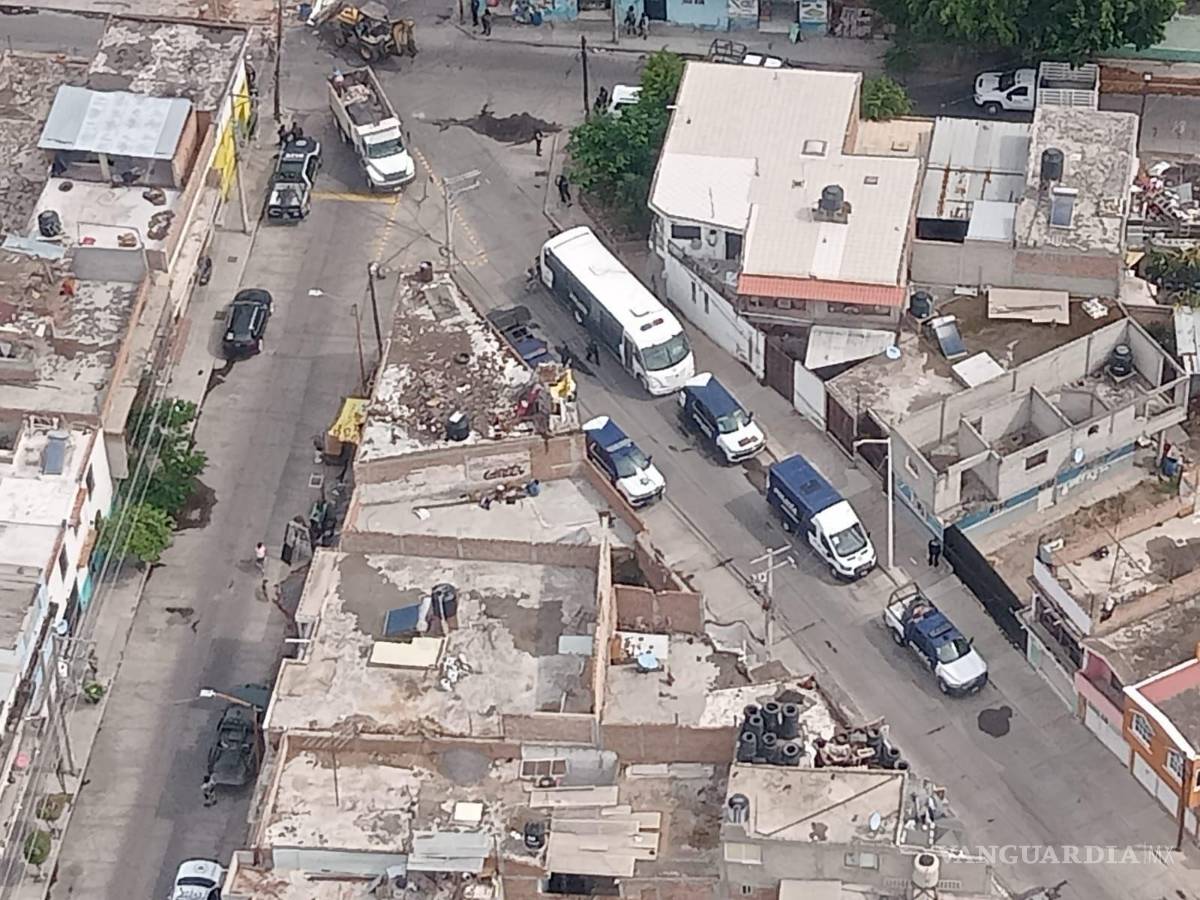 $!Descubren túnel que conectaba locales y era usado por grupo delictivo para escapar en Guanajuato