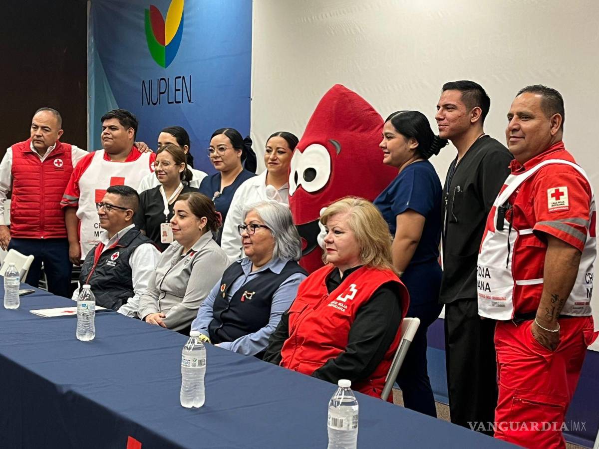$!La Cruz Roja Torreón lanzó el Donatón 2026 con el respaldo de compañías comprometidas con la salud y el bienestar de la comunidad. FOTO: SANDRA GÓMEZ