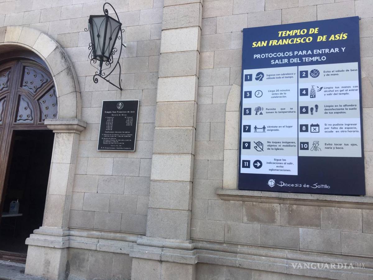 $!Reactivan templos católicos de Saltillo