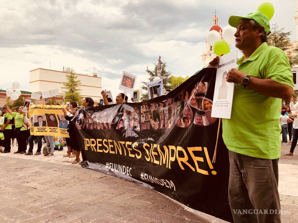 $!Mecanismo Internacional contra la Impunidad, la principal exigencia en la marcha de madres de desaparecidos en Saltillo