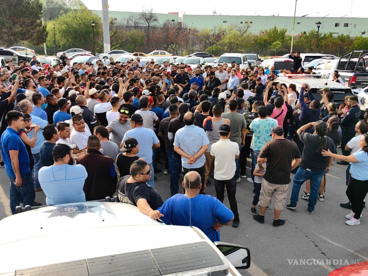 $!Autoridades y conductores refrendan compromiso por mantener a Saltillo como una de las ciudades más seguras del país.