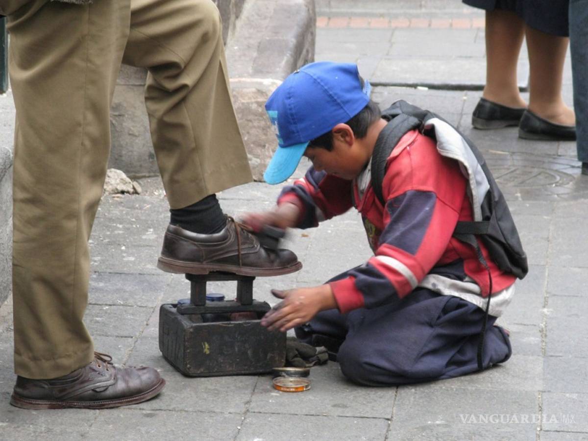 $!En México trabajan ocho de cada 100 niñas y niños