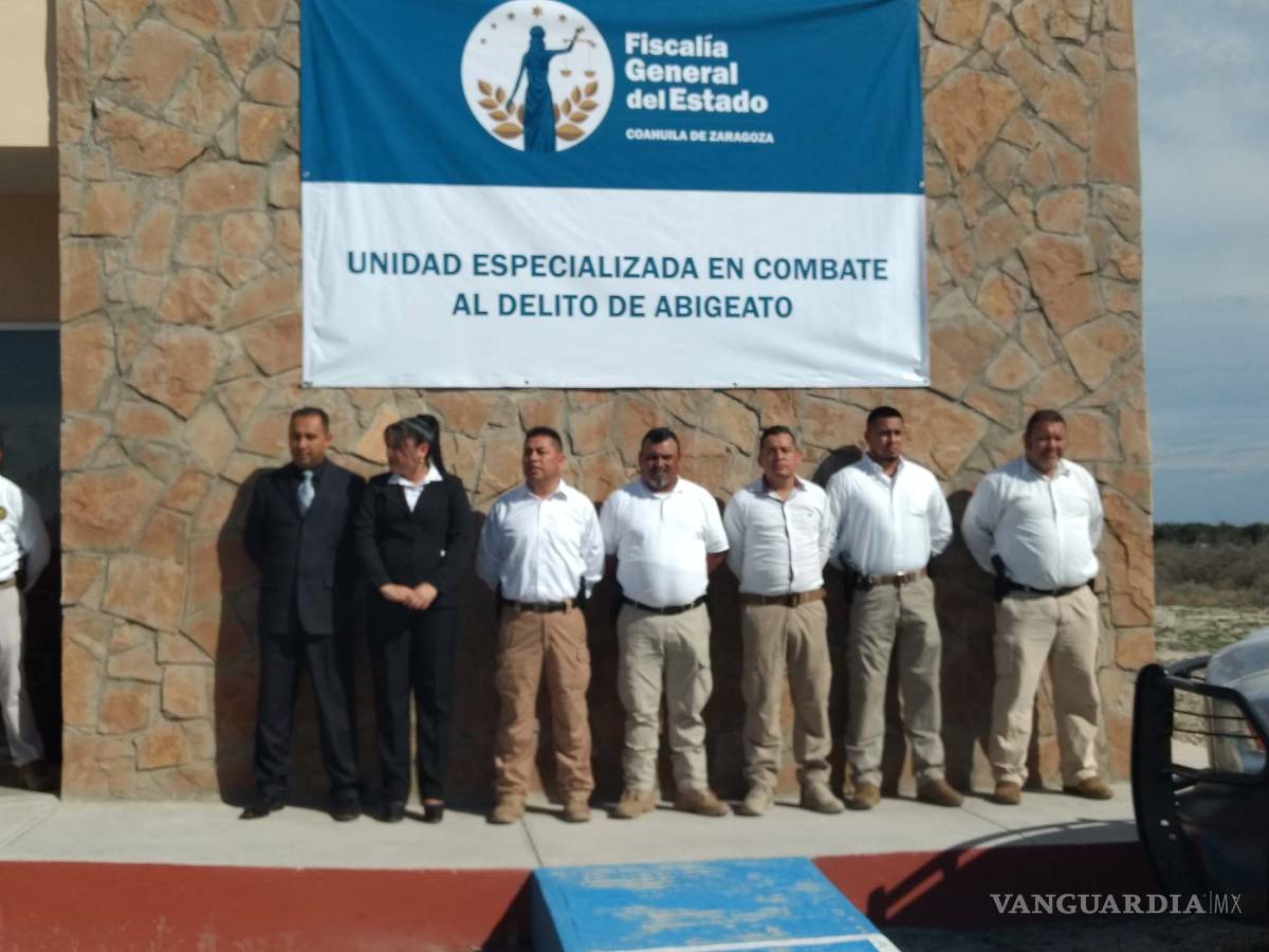 $!En Zaragoza, la primera Unidad de Combate al Abigeato en Coahuila