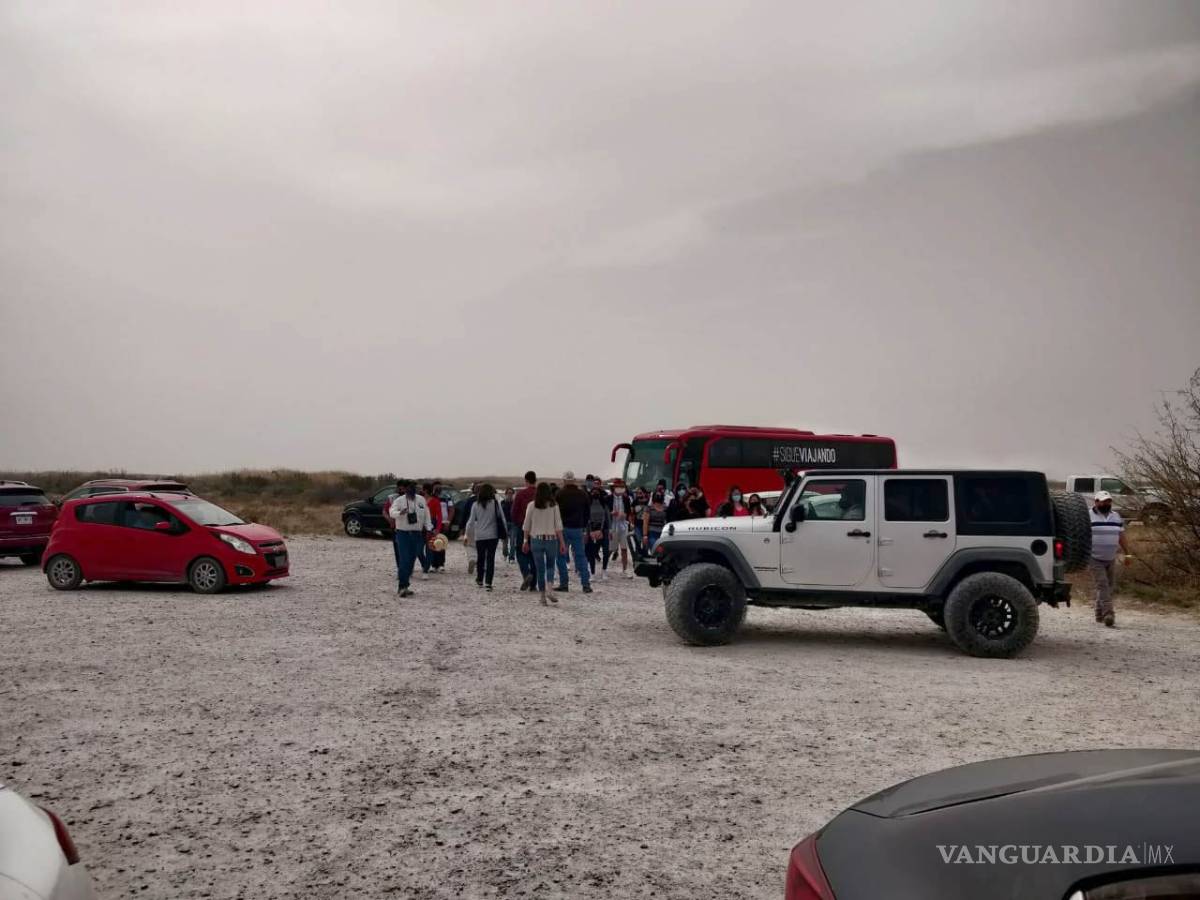 $!Cuatro Ciénegas recibió cerca de 10 mil personas el fin de semana no respeto protocolos sanitarios