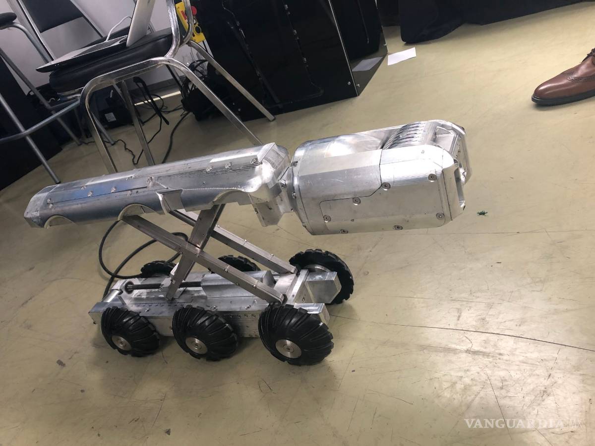$!Crea empresa saltillense robot para inspeccionar tuberías