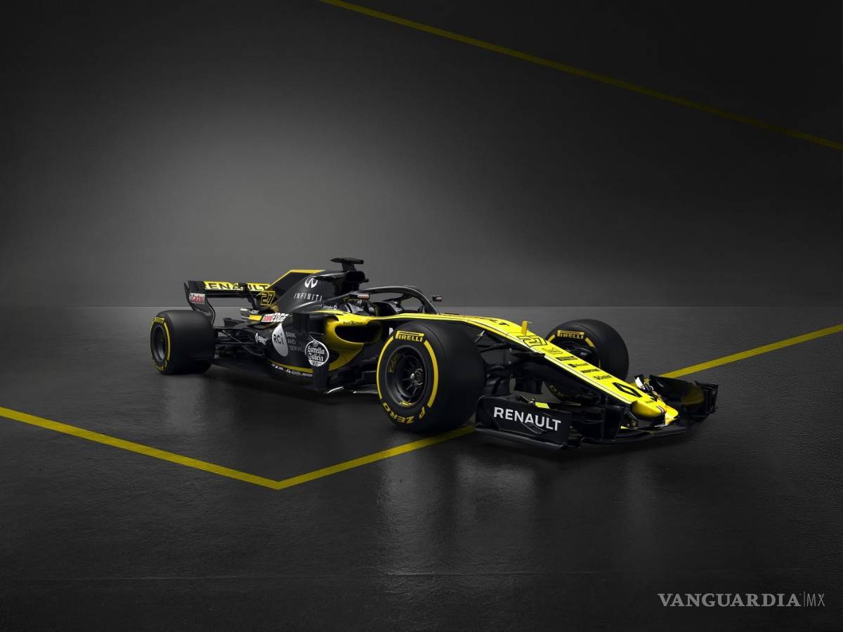 $!R.S. 18, coche con el que Renault busca el campeonato F1 2018