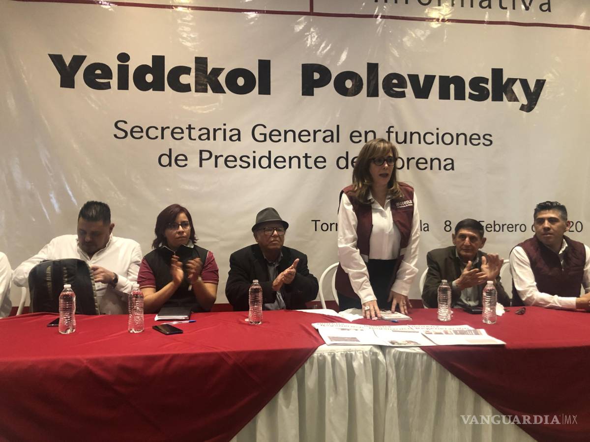 $!Peleas quitan tiempo para próximas elecciones: Yeidckol Polevnsky