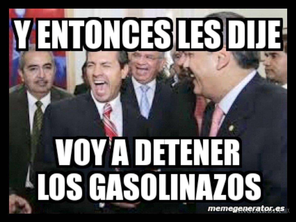 $!Se desatan protestas y memes por gasolinazo