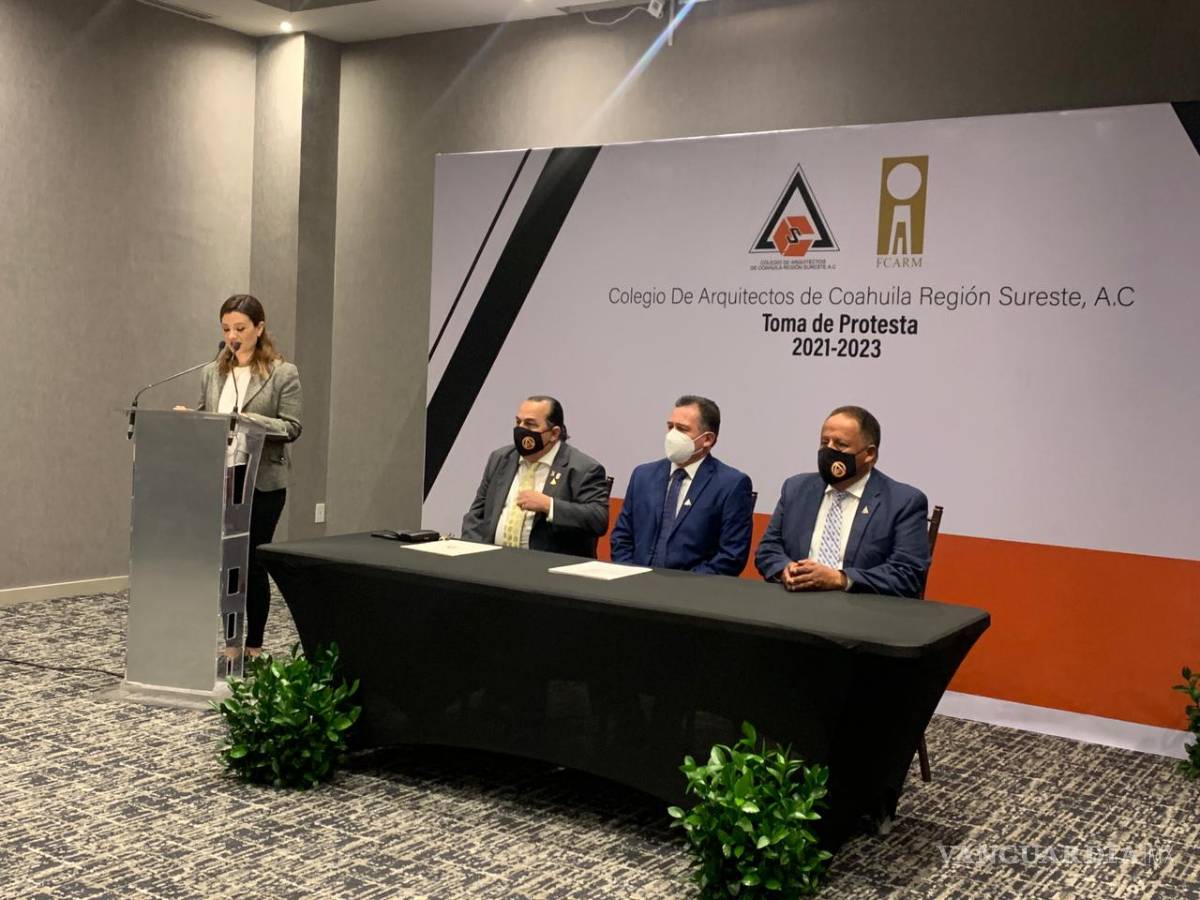 $!Renuevan Presidencia del Colegio de Arquitectos Coahuila Sureste