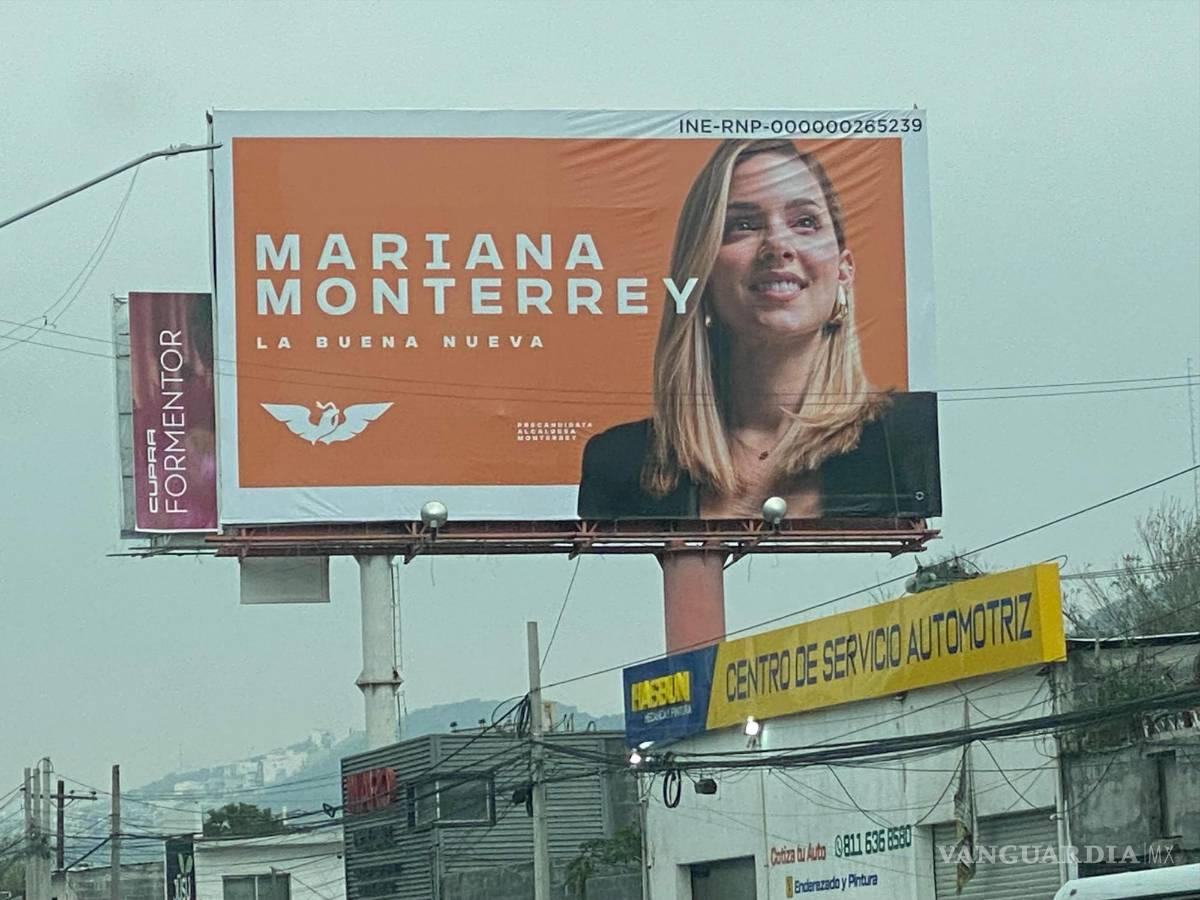 $!Mariana Rodríguez, candidata de Movimiento Ciudadano a la alcaldía de Monterrey.