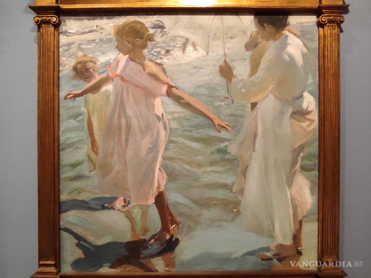 $!Niños en la playa de Joaquín Sorolla y Bastida.