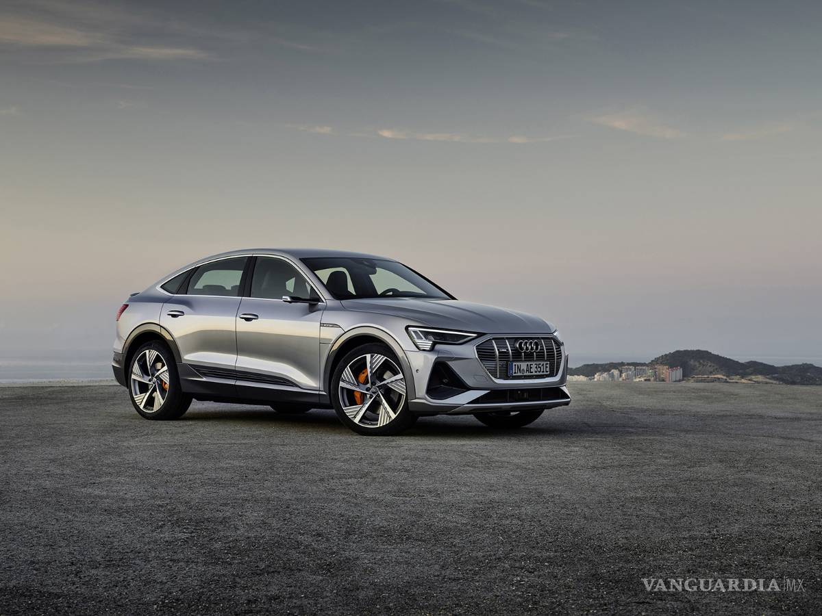 $!Audi e-tron Sportback, SUV eléctrico que impone respeto con 446 km de autonomía y estilo coupé