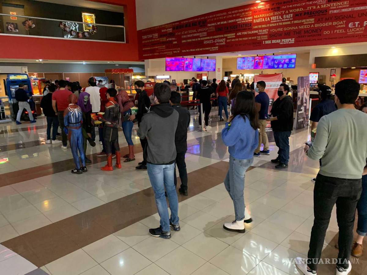 $!Las salas de Saltillo tendrán una capacidad del 50 por ciento del aforo