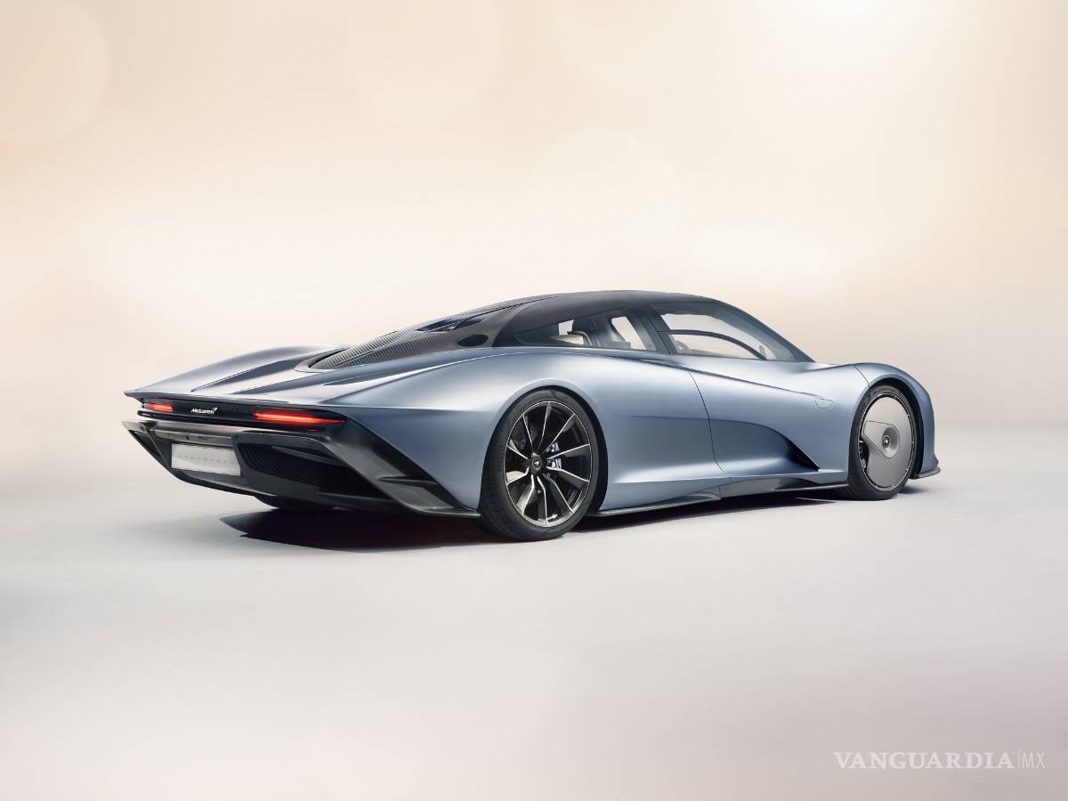 $!McLaren Speedtail, impactante Gran Turismo que rebasa los 400 km/h (fotos)
