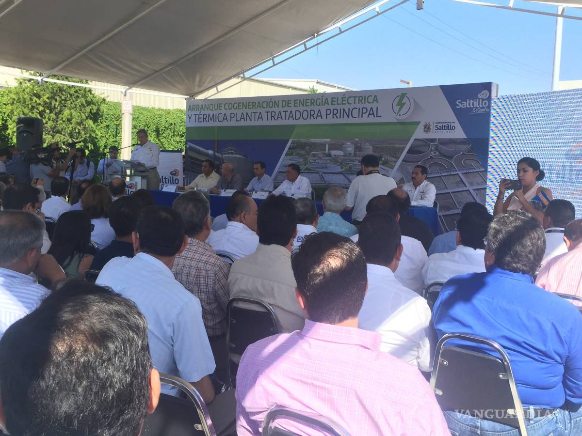$!Generan energía eléctrica con tratamiento de aguas en Saltillo