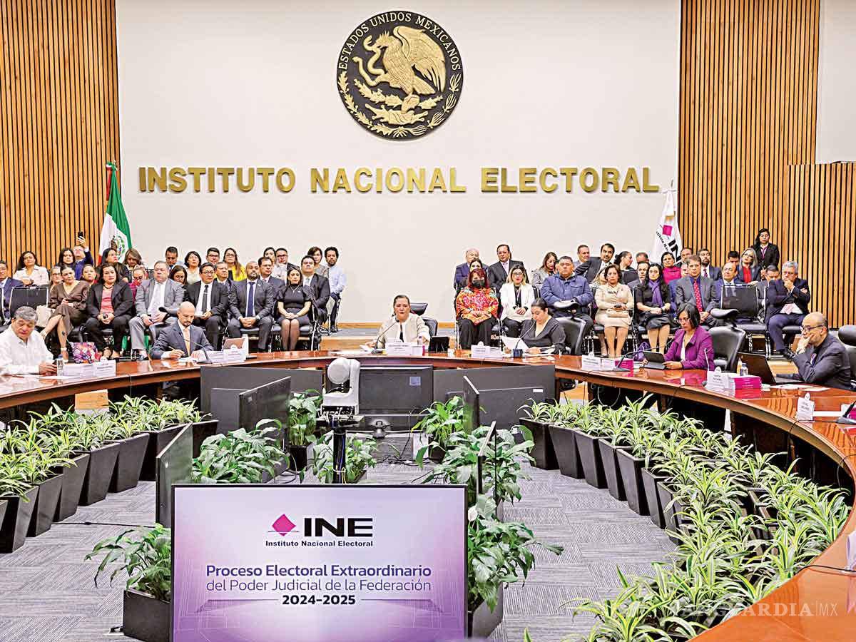 $!El INE ha puesto especial interés en las actividades de los candidatos coahuilenses al Poder Judicial federal.