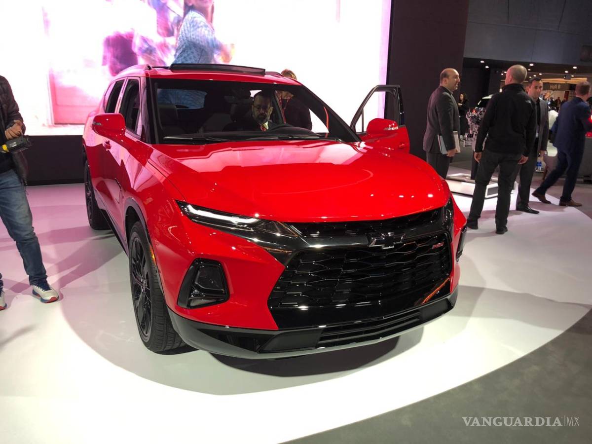 $!Fue presentada en el Auto Show de Detroit la Blazer hecha en Coahuila