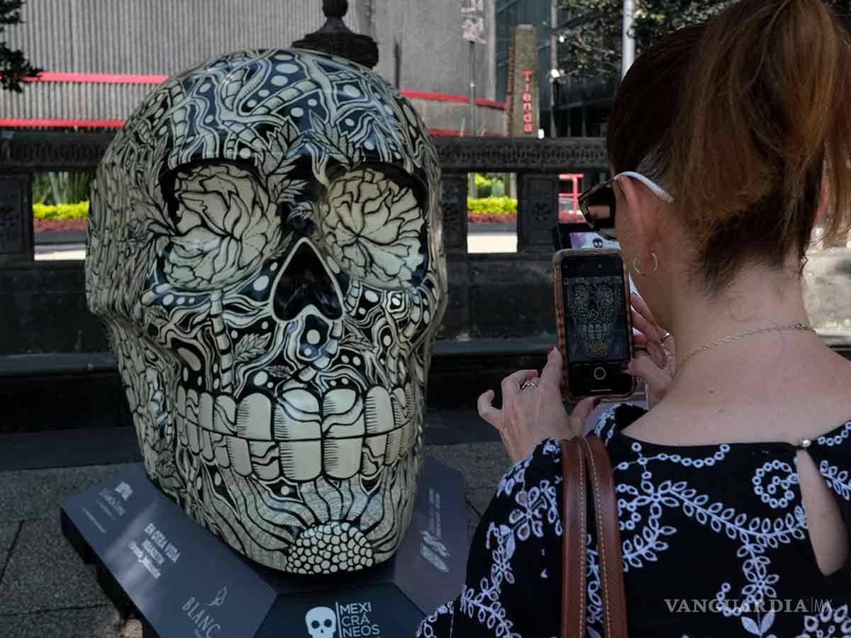 $!Invaden Mexicráneos el Paseo de la Reforma de la CDMX