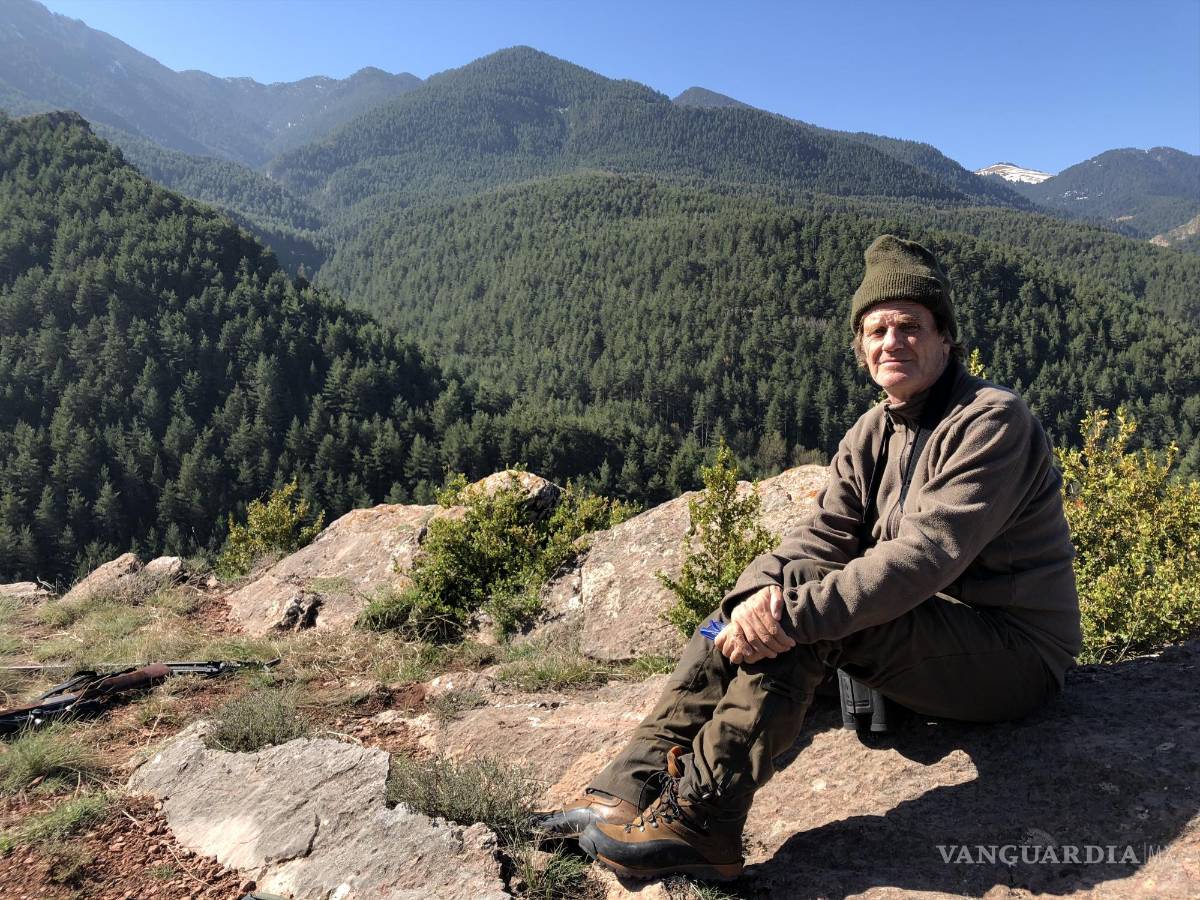 $!José Ramón de Camps, naturalista y escritor, es autor de “En tierra de lobos”.