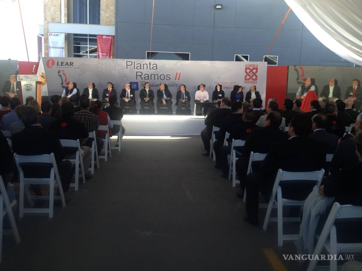 $!Inauguran Planta 2 de Lear en Saltillo