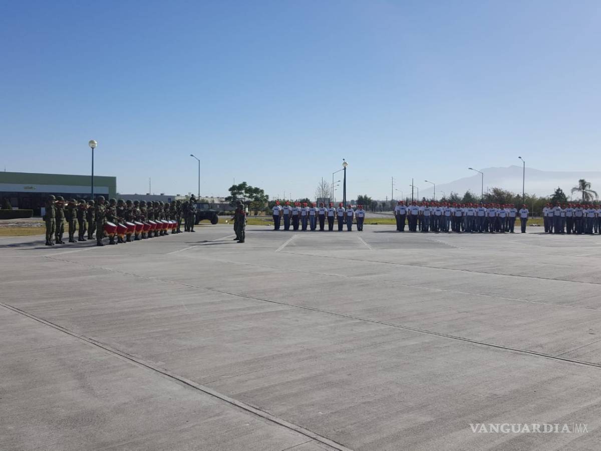 $!Realizan ceremonia de culminación del servicio militar nacional en Batallón de Frontera
