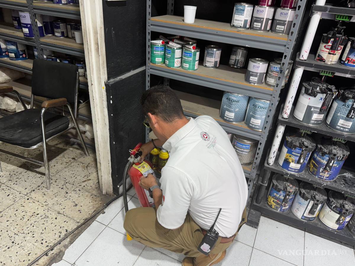 $!Durante las inspecciones se verifica el cumplimiento de las normas de seguridad industrial.