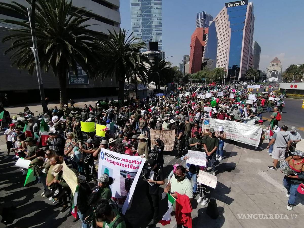 $!‘Cumplían con su deber’, marchan en varios estados en apoyo a soldados acusados de asesinato