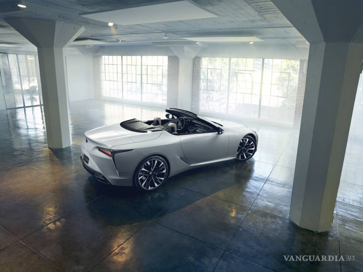 $!Lexus LC convertible, un Roadster de lujo muy especial