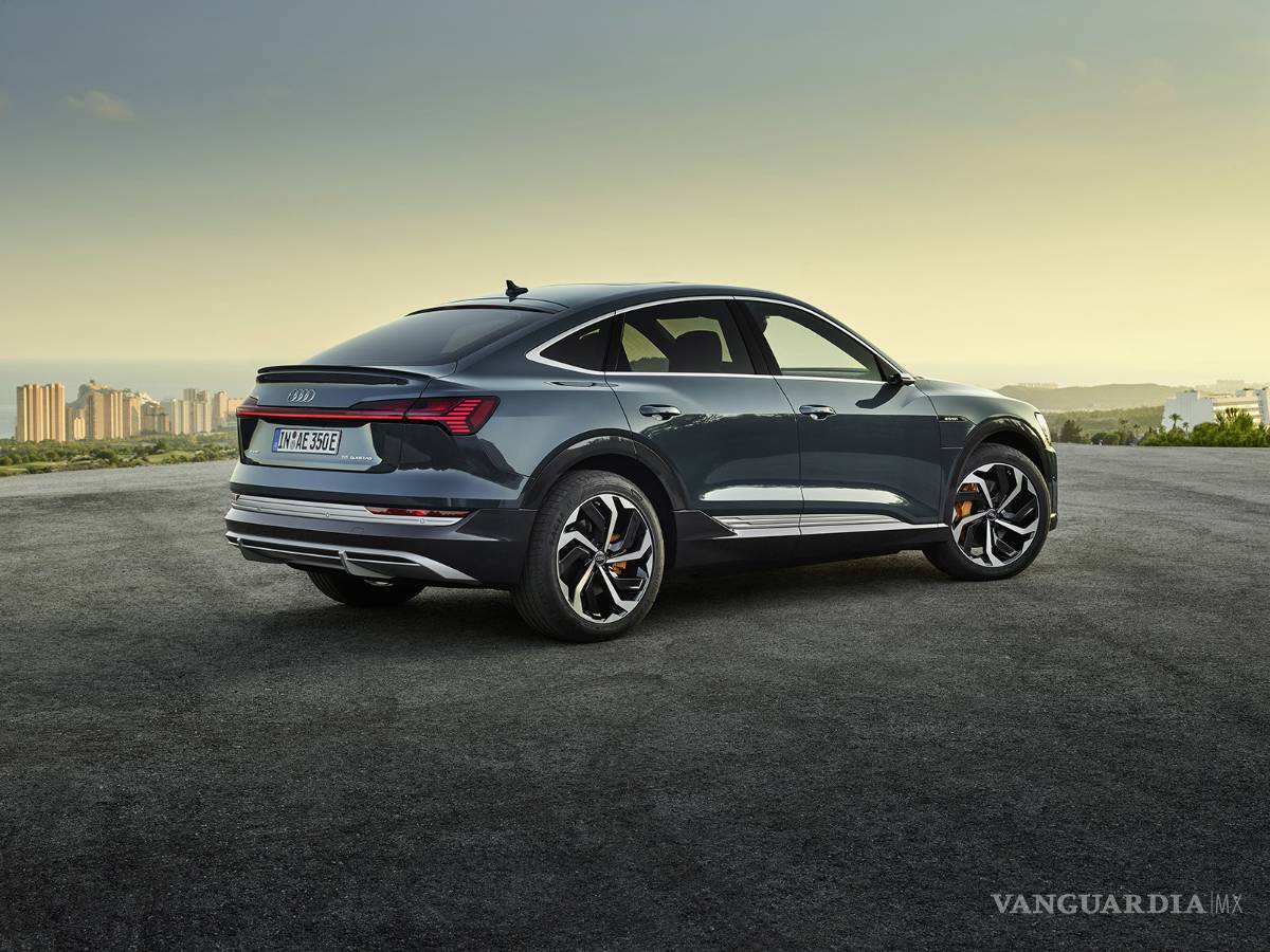 $!Audi e-tron Sportback, SUV eléctrico que impone respeto con 446 km de autonomía y estilo coupé