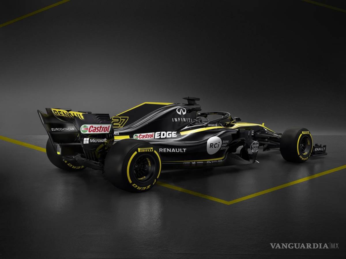 $!R.S. 18, coche con el que Renault busca el campeonato F1 2018