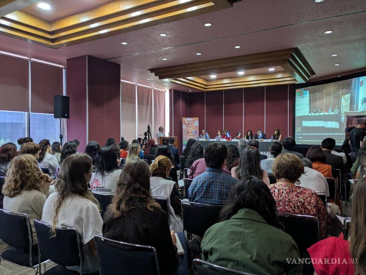 $!”Los flujos en la tendencia de la migración en México, Guatemala, Honduras, El Salvador sigue muy activa”, dijo en su participación Tania Ramírez.