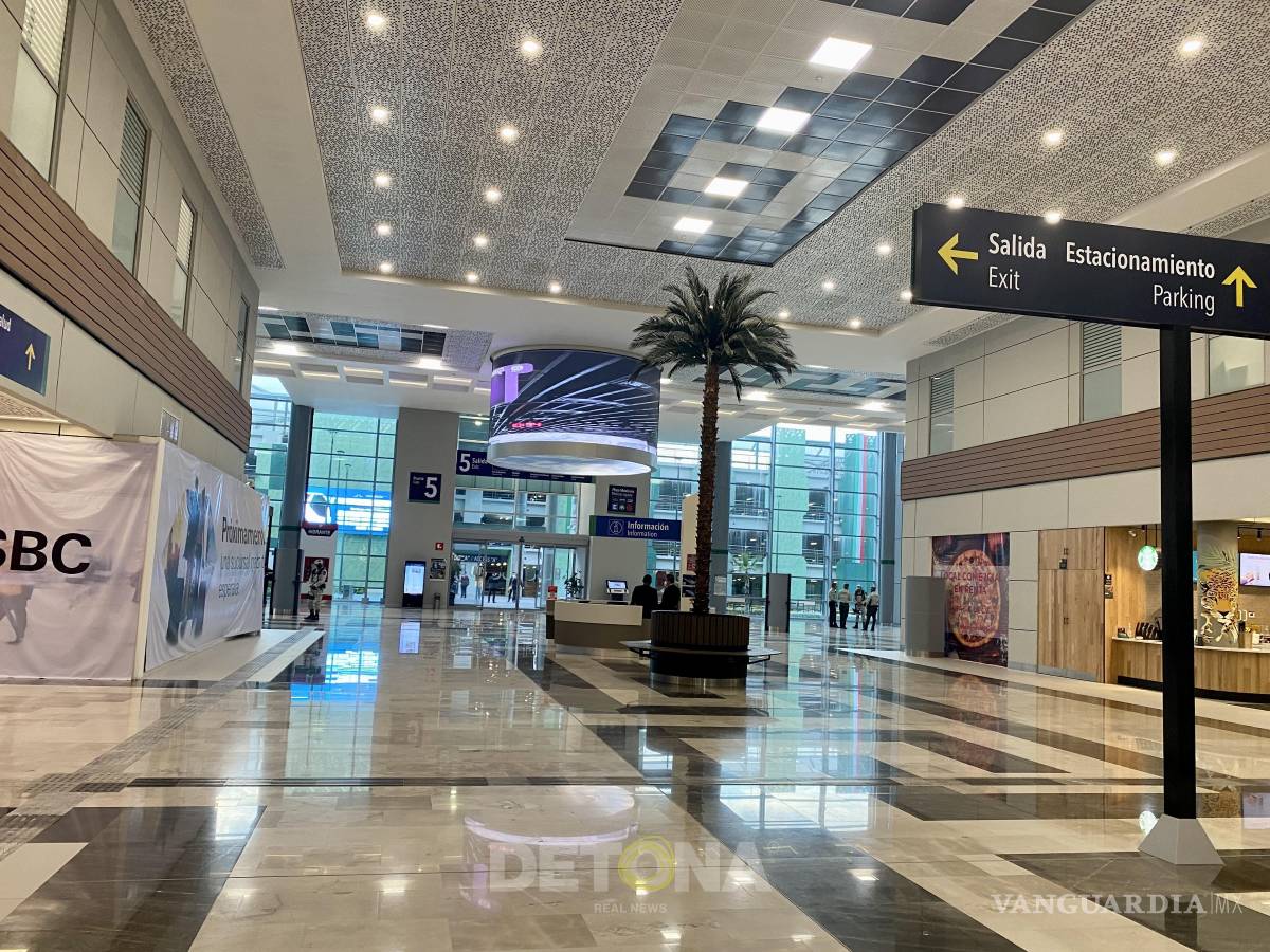$!Interior del el Aeropuerto Internacional Felipe Ángeles (AIFA).