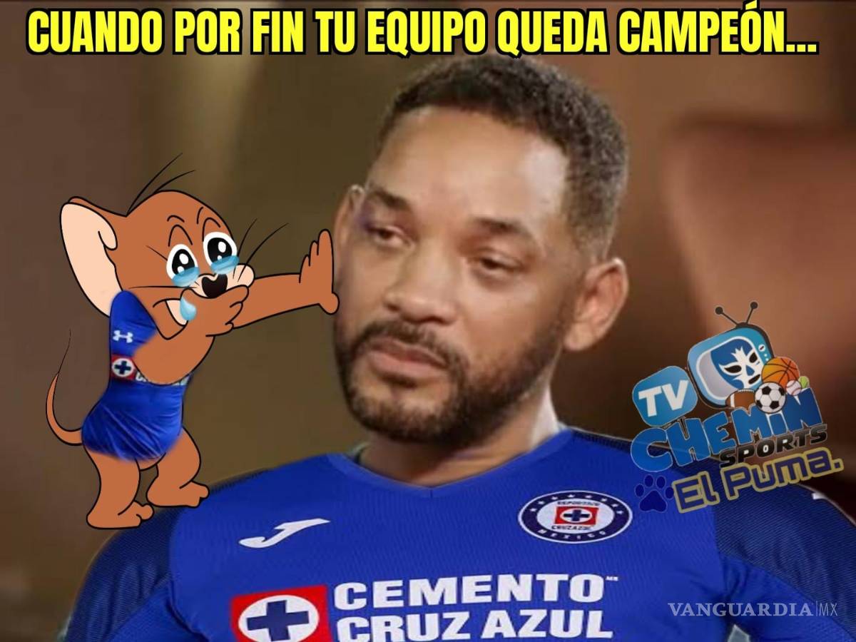 $!Los memes del título del Cruz Azul
