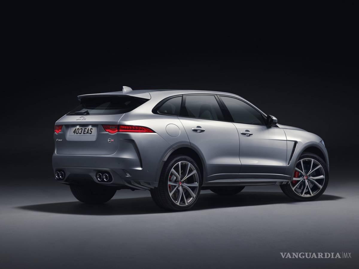 $!Jaguar F-Pace SVR, SUV con 550 CV, tracción total y diseño espectacular