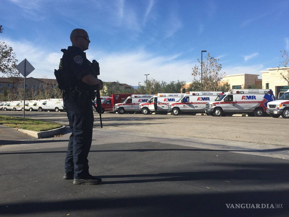 $!14 muertos deja tiroteo en San Bernardino, catorce heridos