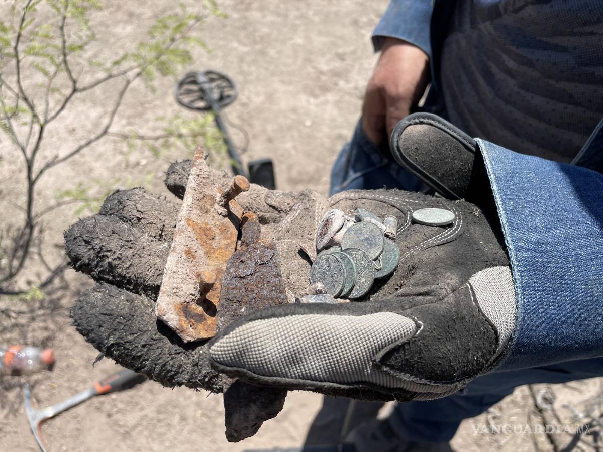 $!En Coahuila los objetos que más se pueden encontrar son balas o material de guerra, por el paso de la Independencia y la Revolución, aunque también hay monedas antiguas y puntas de flechas.