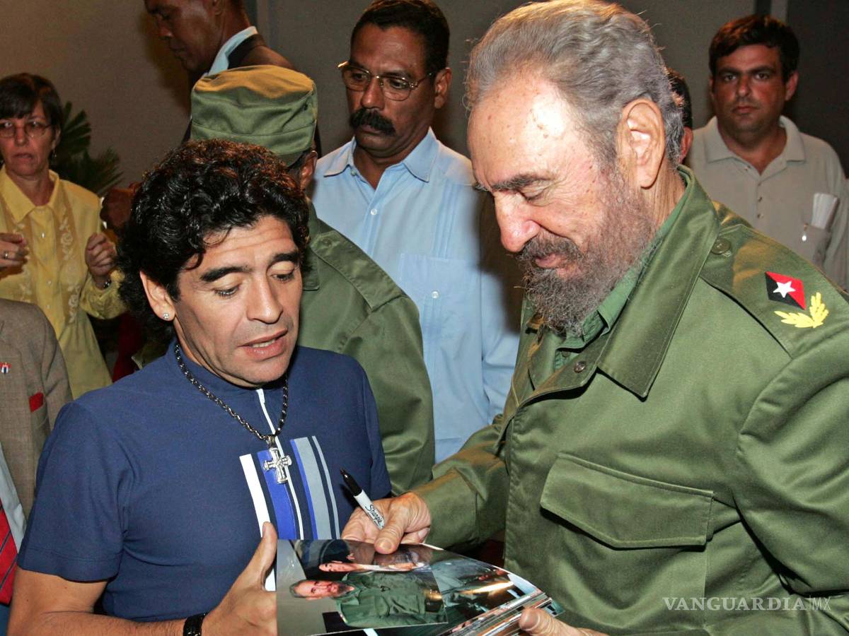 $!Fotogalería de Fidel Castro con intelectuales y famosos