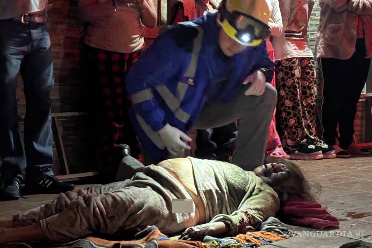 $!María del Rosario fue trasladada en código rojo al Hospital General debido a las quemaduras sufridas.