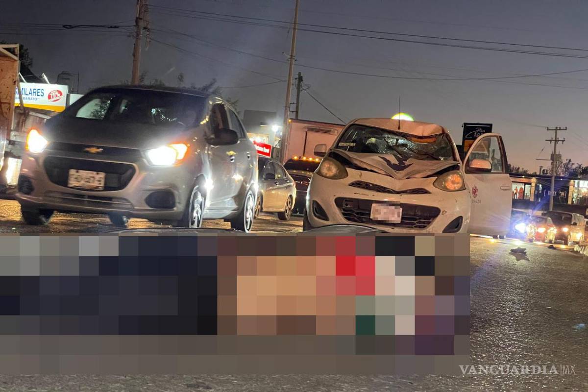 Saltillo: hombre pierde la vida tras ser atropellado en el bulevar Emilio Arizpe de la Maza