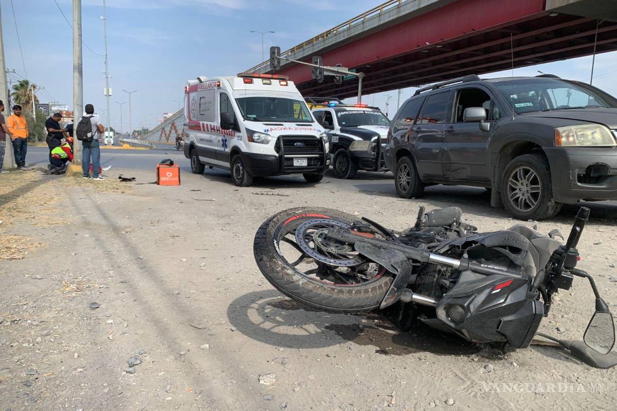 Detienen a conductor fugitivo tras arrollar a motociclista en Ramos Arizpe