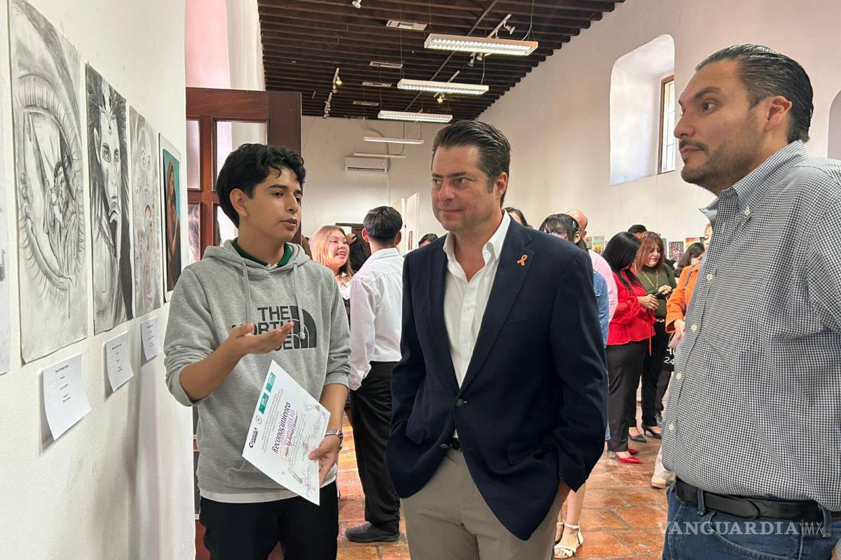 $!Autoridades estatales inauguraron la exposición en el Museo Coahuila y Texas.