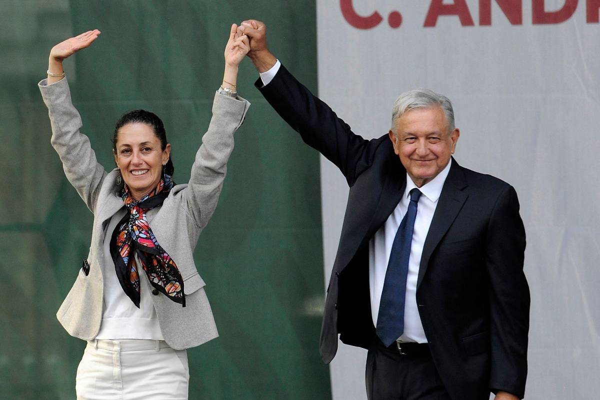 AMLO felicita a Sheinbaum por su boda pero no asistirá