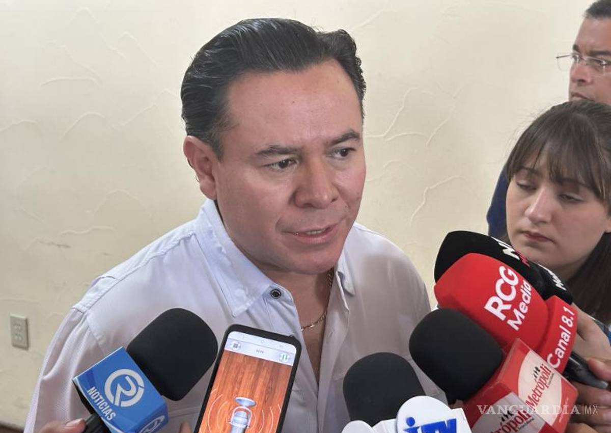 $!Sisbeles Alvarado durante la sesión del Consejo Regional de Seguridad en Monclova.