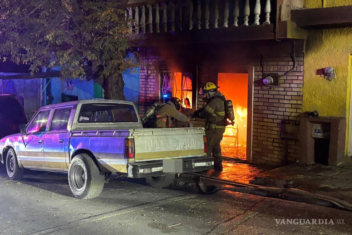 Saltillo: pareja de adultos mayores sufre graves quemaduras tras incendio en Bellavista