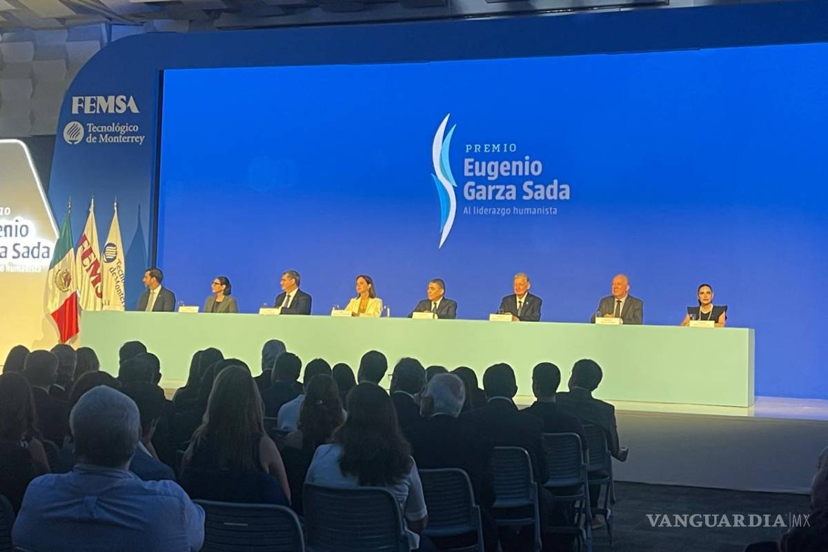 Entrega Tecnológico de Monterrey el Premio Eugenio Garza Sada