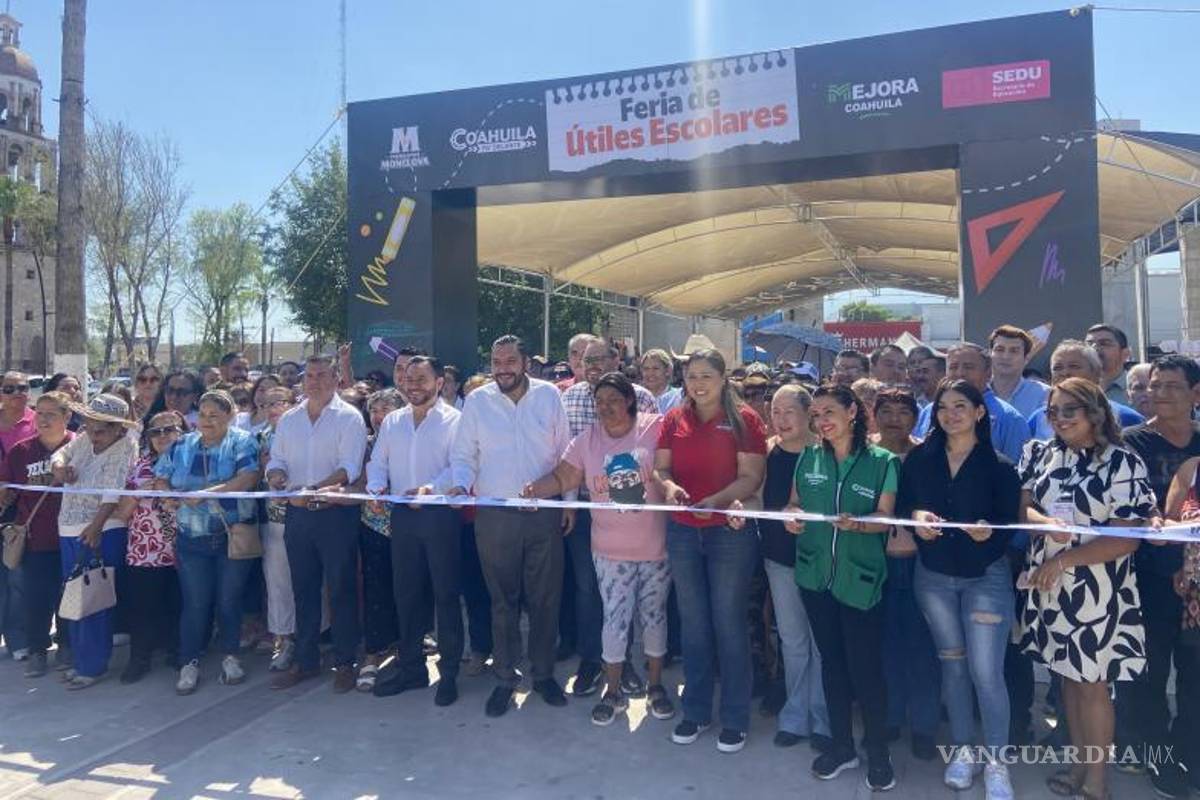 Inicia en Monclova la Feria de Útiles Escolares con descuentos y servicios gratuitos