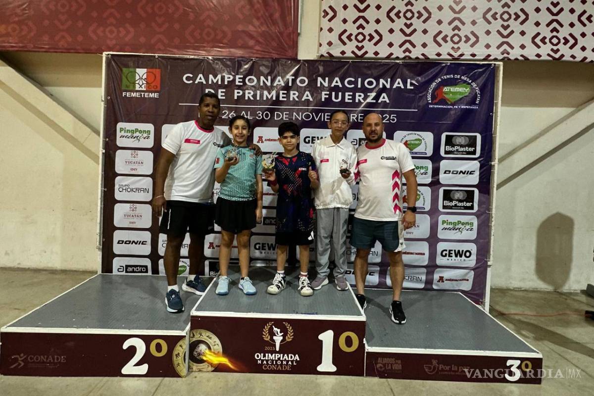 $!Los jugadores coahuilenses obtuvieron campeonatos, podios y plazas en Selección Nacional.