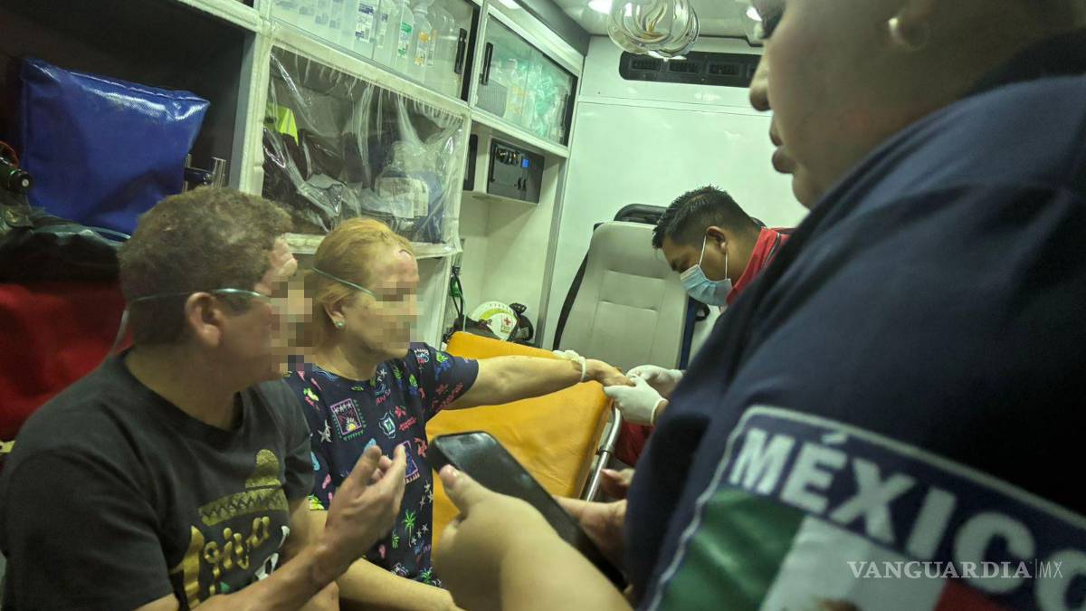 Explosión por fuga de gas deja a pareja de adultos mayores lesionada en la Anáhuac, Monclova