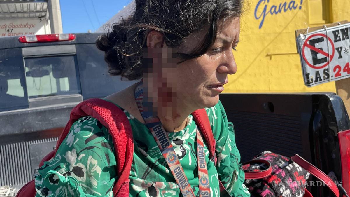 Presunto drogadicto lesiona a mujer a pedradas al no querer darle dinero en Saltillo